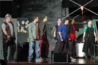 The boys watching...